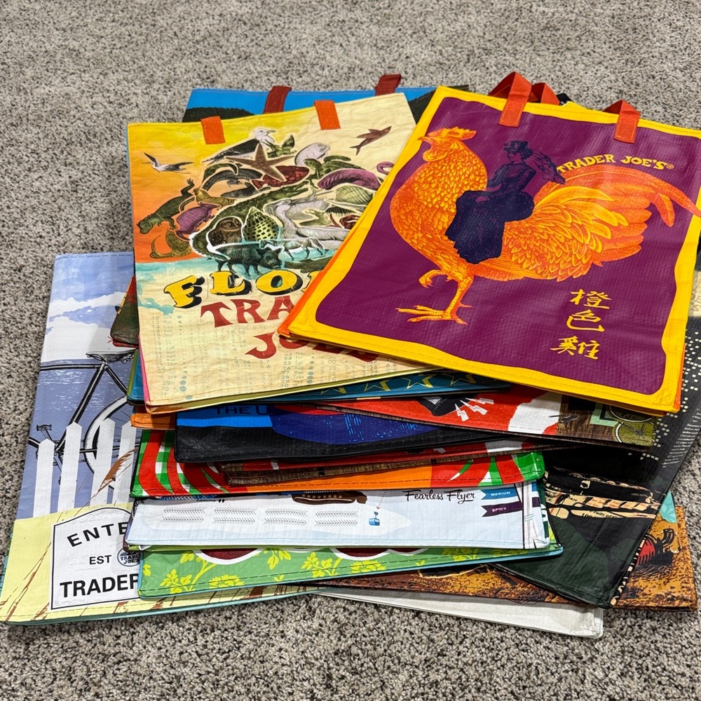 Trader Joe's Reusable Shopping Bags